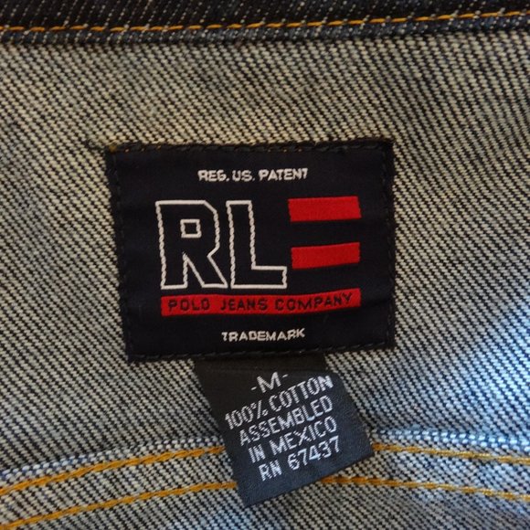 Polo Ralph Lauren Jean Jacket Size M - Picture 6 of 6